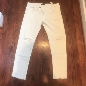 Zara Jeans White Size 34
